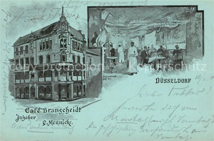 Duesseldorf Cafe Branscheidt