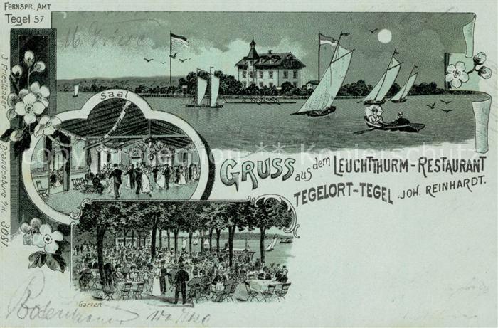 Tegelort Restaurant Leuchtturm Saal Mondschein