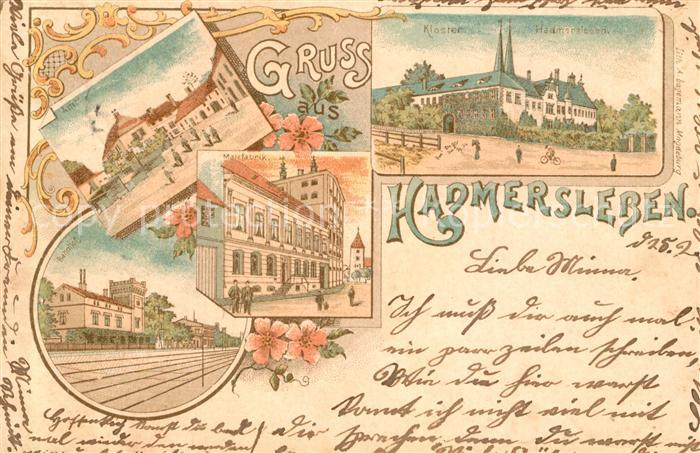 Hadmersleben Koster Bahnhof