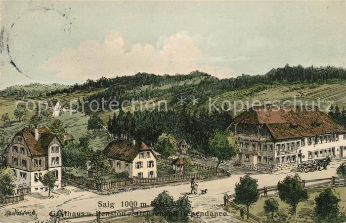 Saig Schwarzwald Gasthaus Zum Ochsen