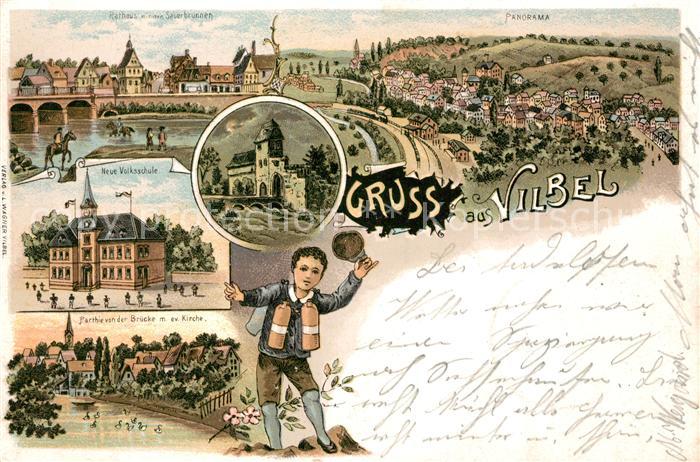 Vilbel Bad Panorama Volksschule