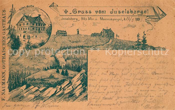 Tabarz Inselberg Hotel Gotha