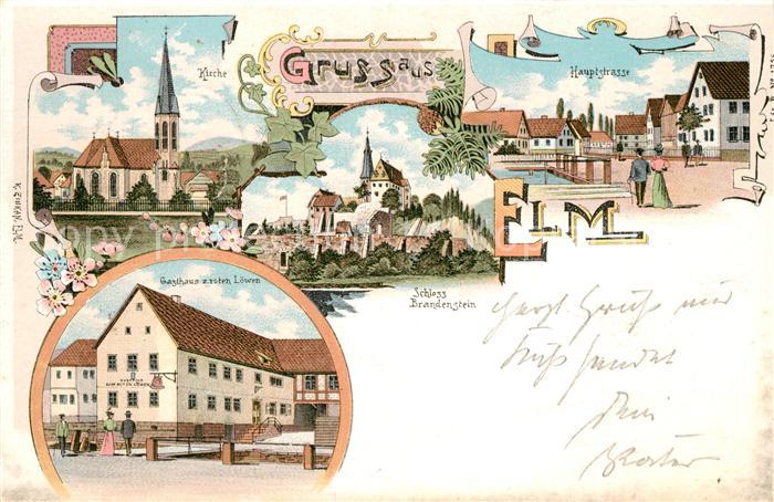 Elm Braunschweig Schloss Brandenstein Kirche