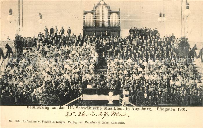 Augsburg Musikfest Pfingsten