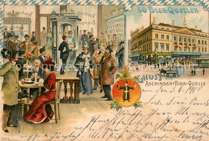 Berlin Aschinger Bier Quelle