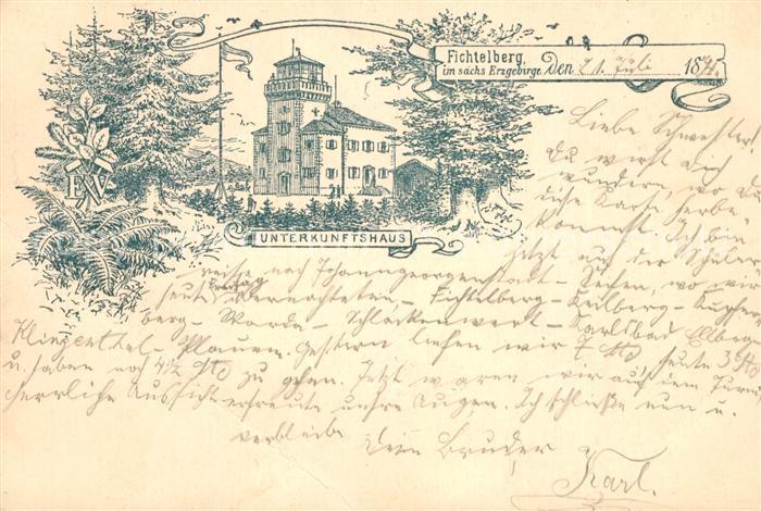 Fichtelberg Oberwiesenthal Unterkunftshaus