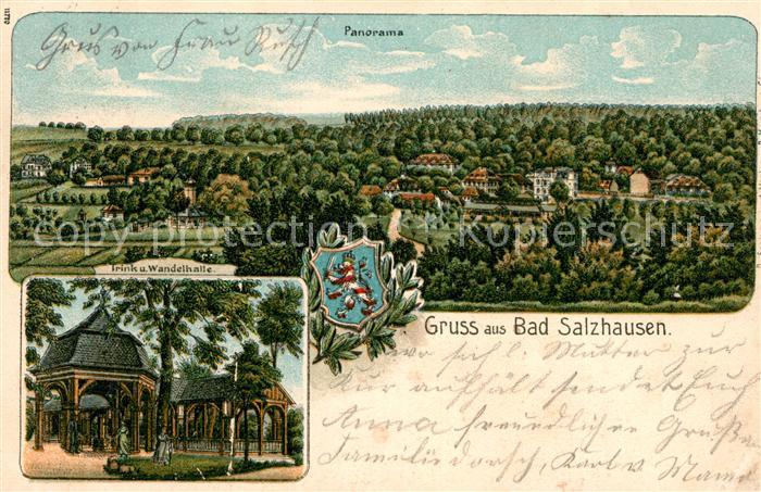 Salzhausen Bad Wandelhalle Panorama