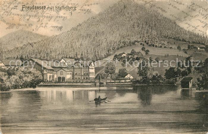 Freudensee Seepanorama mit Staffelberg