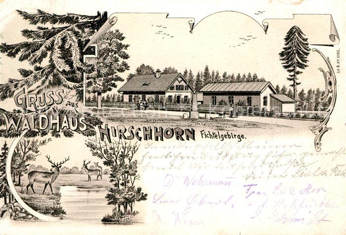 Bischofsgruen Waldhaus Hirschhorn