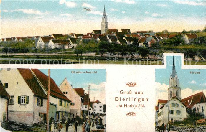 Bierlingen Panorama Kirche