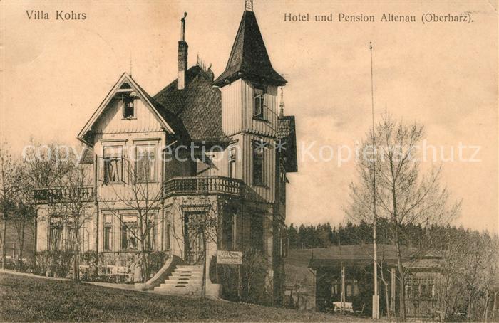 Altenau Harz Villa Kohrs Hotel Pension