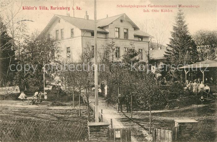 Marienberg Erzgebirge Villa Koehler Restaurant