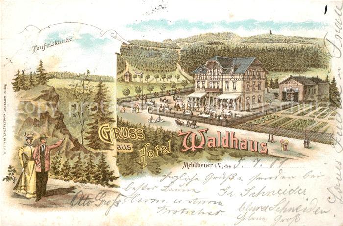 Mehltheuer Vogtland Teufelskanzel Hotel Waldhaus