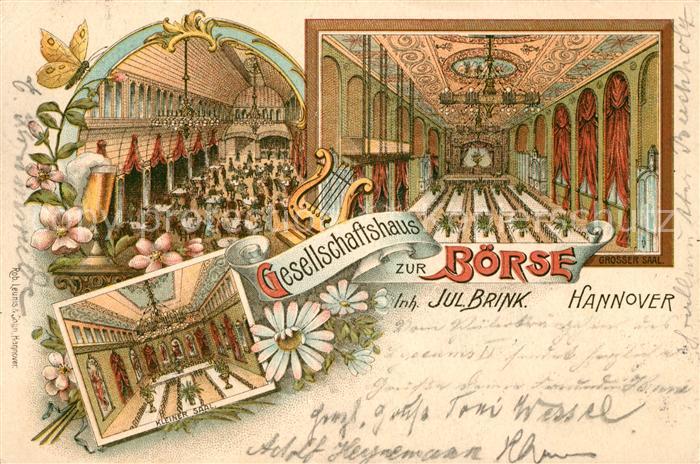 Hannover Gesellschaftshaus Zur Boerse