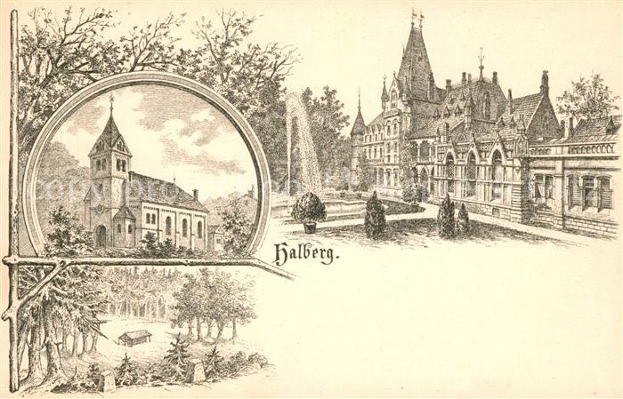 Herrmannsgruen Thueringen Halberg Kirche