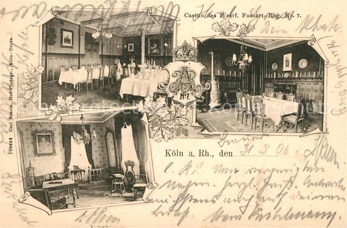 Koeln Rhein Casino des Regiments 7