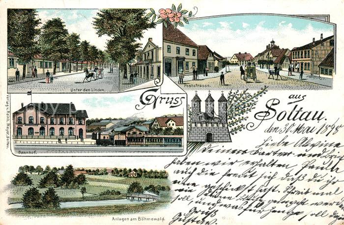 Soltau Unter den Linden Poststrasse Bahnhof