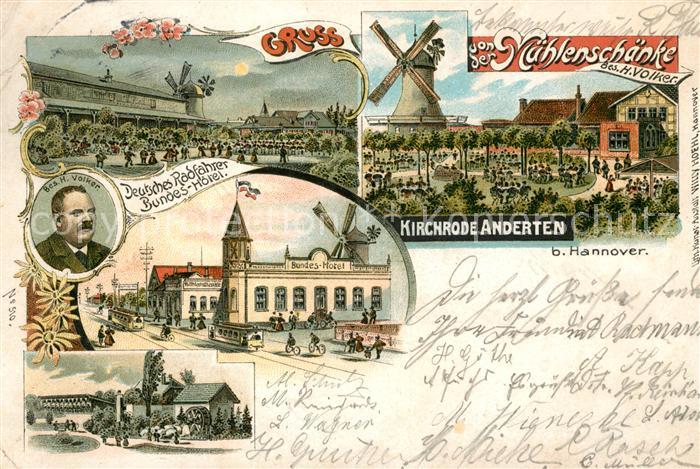 Kirchrode Deutsches Radfahrer Bundes Hotel Anderten