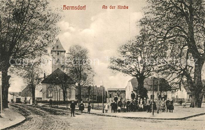 Hermsdorf Berlin Kirche Dorfaue