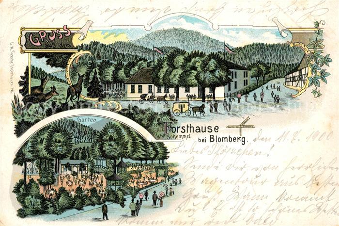 Blomberg Lippe Forsthause Sommergarten