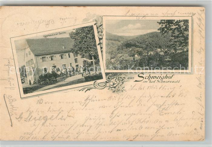 Schweighof Badenweiler Gasthaus Sonne