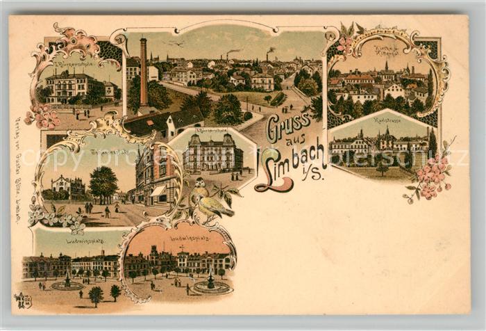 Limbach Sachsen Ludwigsplatz Panorama