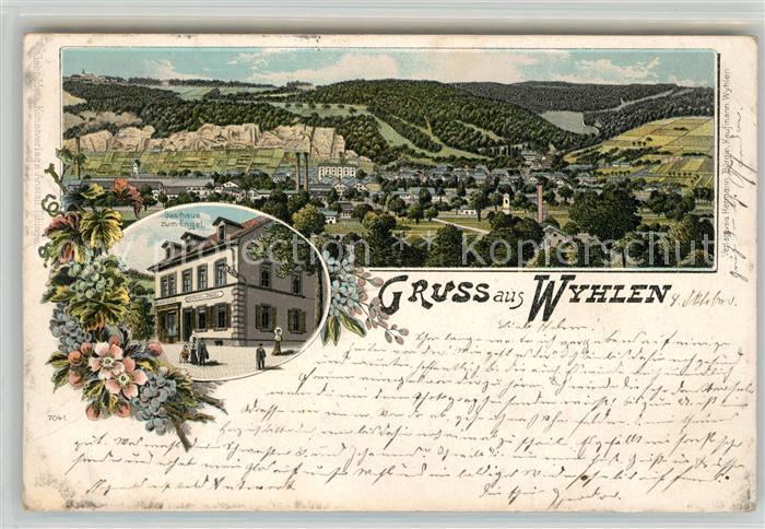 Wyhlen Gasthaus Engel Panorama