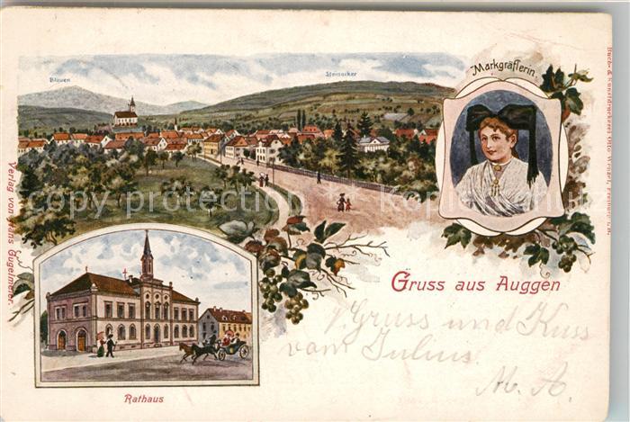 Auggen Rathaus Trachten