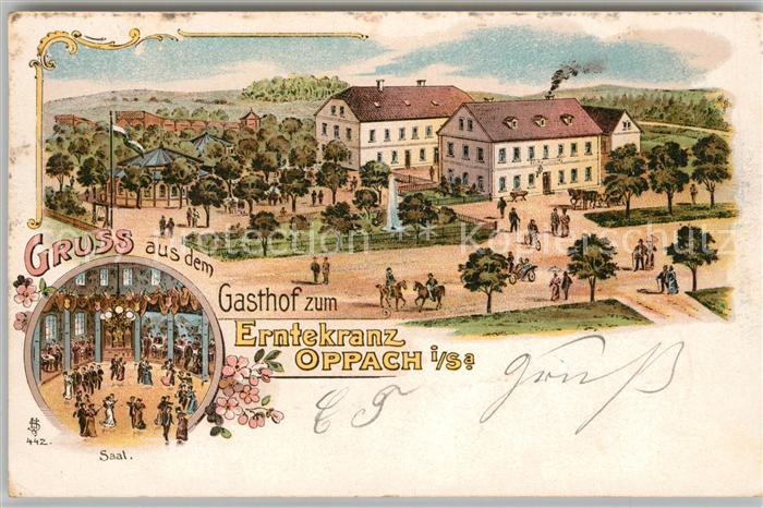 Oppach Gasthaus Erntekranz Saal