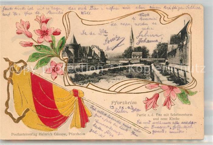 Pforzheim Schelmenturm Kirche