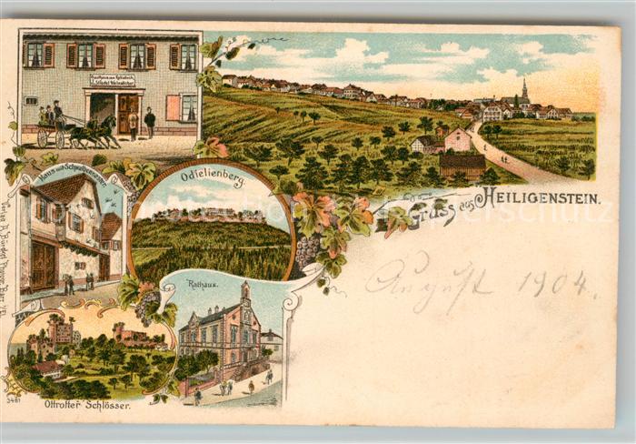 Heiligenstein Bas-Rhin Odielienberg Schloss Rathaus