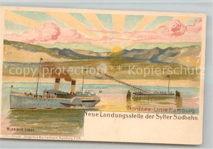 Sylt Landungstelle Suedbahn