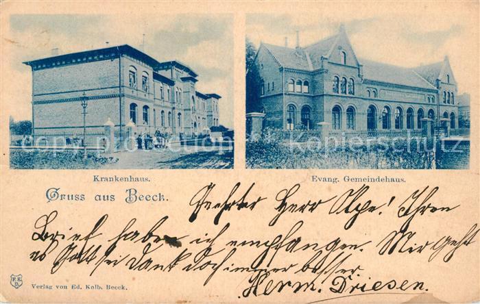 Beeck Duisburg Krankenhaus Evangelisches Gemeindehaus