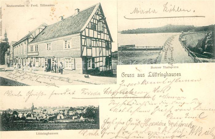 Luettringhausen Restauration Ferd. Tillmanns Barmer Talsperre