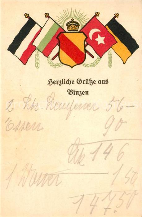 Binzen Baden Fahnen Wappen