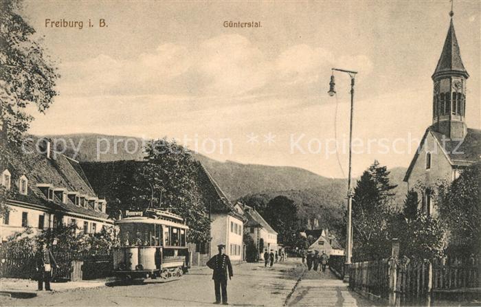 Freiburg Breisgau Guenterstal Strassenbahn