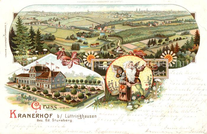 Luettringhausen Kranerhof Litho