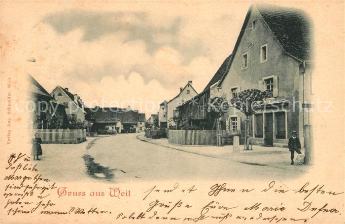 Weil am Rhein Strassenansicht