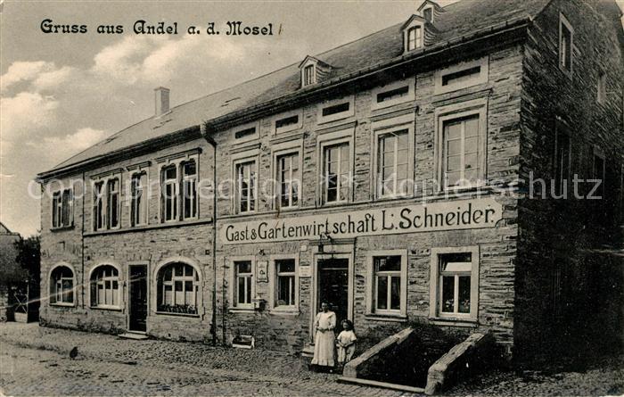 Andel Mosel Gast- und Gartenwirtschaft L. Schneider