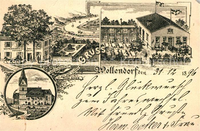 Wollendorf Feldkirchen Gastwirtschaft zu den zwei Linden Feldkirche