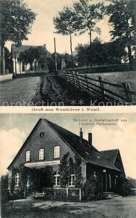 Westkilver Baeckerei und Gastwirtschaft von Friedrich Metkemeier