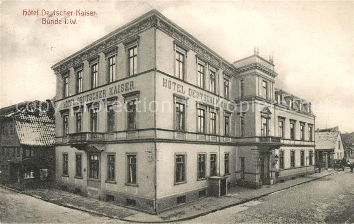 Buende Westfalen Hotel Deutscher Kaiser