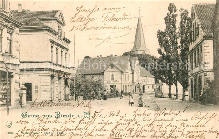 Buende Westfalen Strassenansicht