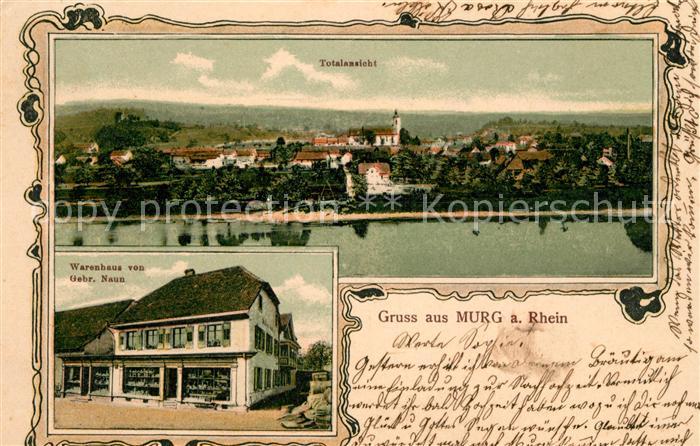 Murg Baden Warenhaus Totalansicht