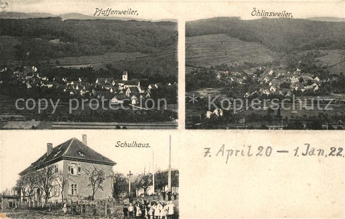 Pfaffenweiler Breisgau oehlinsweiler Schulhaus