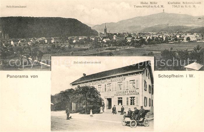 Schopfheim Restaurant zum Bahnhof