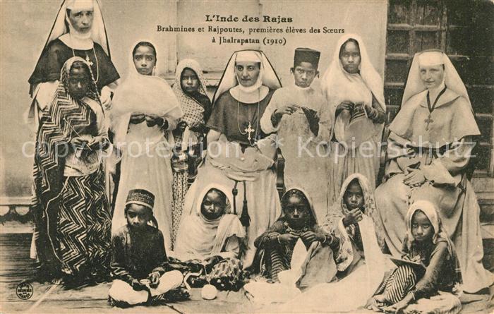 Shalrapatan Brahmines et Rajpoutes premieres eleves