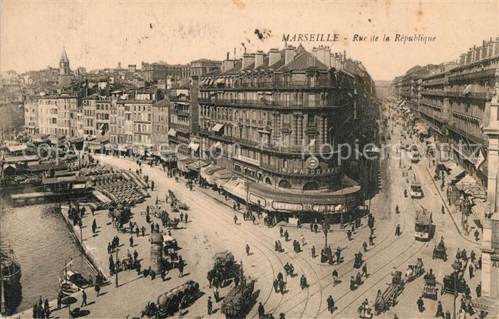 Marseille Bouches-du-Rhone Rue de la Republique