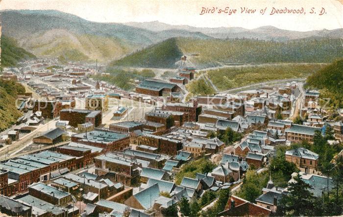 Deadwood South Dakota Bird s eye view