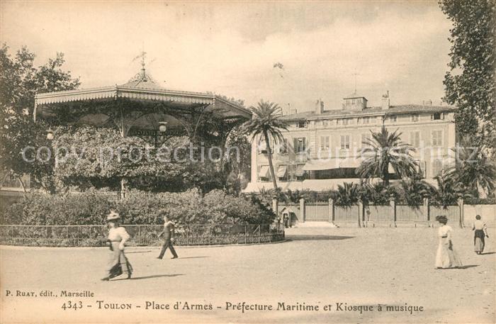Toulon Var Place d_Armes Prefecture Maritime et Ki